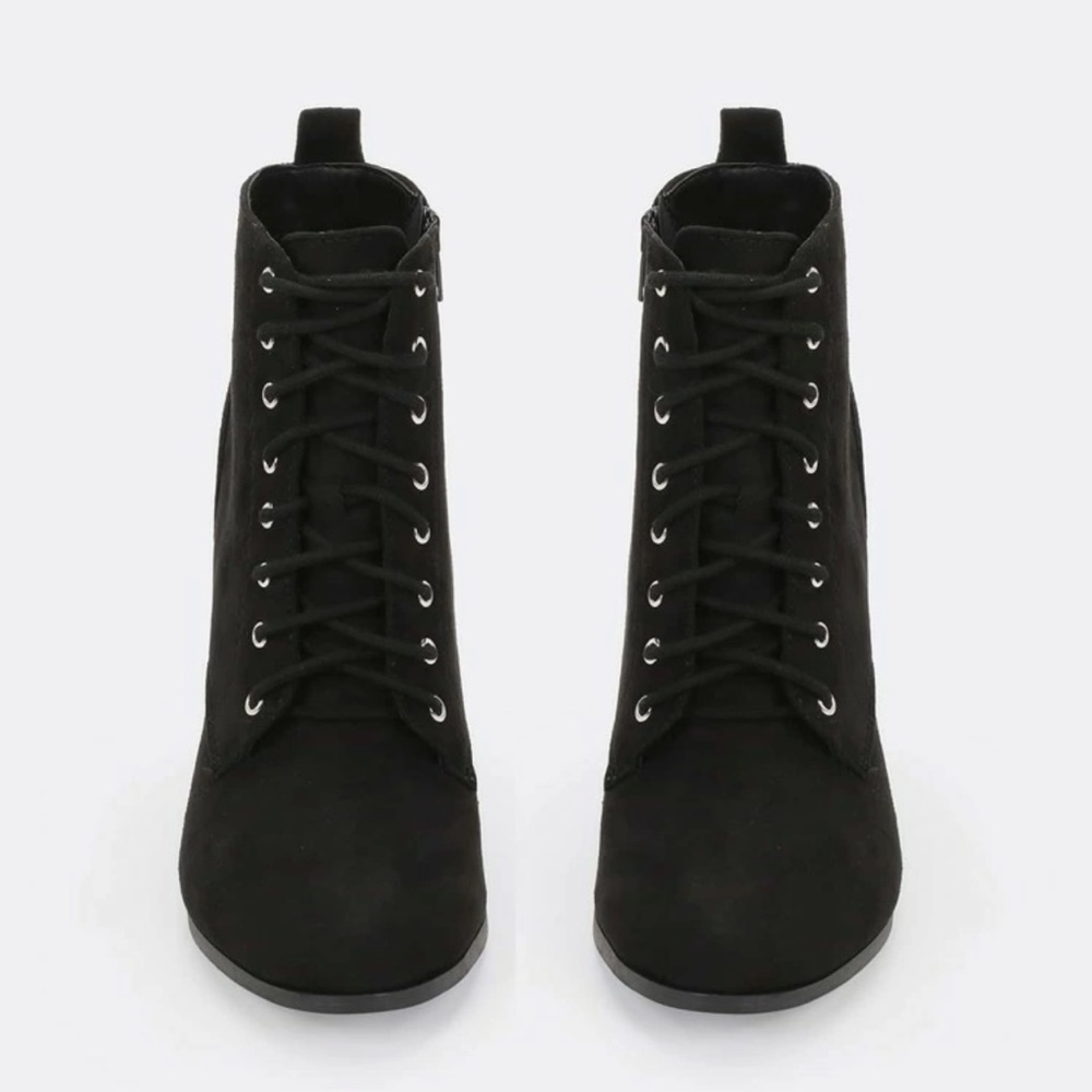 SHEIN Ankle Heeled Boots
